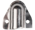 Keedex K-DS-EC 1/4" End Cap Kit for K-DS, 2 Stainless Steel Caps with 4 Screws, 1 kit