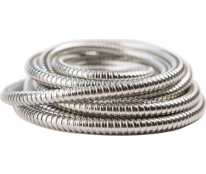 Keedex K-DS-FLX38 18' Stainless Steel Flex Conduit, 3/8" Diameter, 1 ea