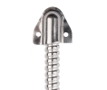 Keedex K-DS38 18" Stainless Steel Armored Door Loop, 3/8" Inside Diameter Flexible Conduit, 1 ea