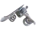 Keedex K-SSL-1P Heavy Duty Covered Garage Bolt, Kit Includes: 2 Carriage bolts, 2 Washers, 2 Nuts, Ferrule and a Retainer for Flush Mounting, 1 kit