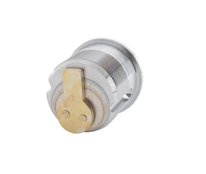 KSP 306-602-26D 6 Pin Mortise Housing, Less Core, 1-1/4 In. Cylinder Length, Clover Cam, Satin Chrome