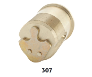 KSP 307-601-10B 6/7 Pin Mortise Housing, Less Core, 1-3/8 In. Cylinder Length, Adams Rite Cam, Oil Rubbed Bronze