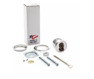 KSP 408-SARGENT-US26D-CP Large Format Housing, Less Core, Complete Cam Set, Satin Chrome