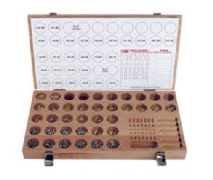LAB BWI108 Pin Kit, A2 System SFIC Core, Color Coded, Wood Box