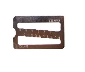 LAB LKGKS 2-N-1 Key Gauge, Kwikset, Schlage