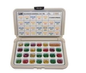 LAB LMD3N1 Mini Dur-X Pin Kit, 3-In-1 Kwikset, Schlage & Weiser (Polyethylene)