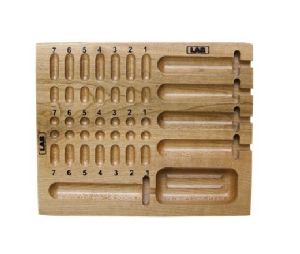 LAB LPB001 Wood Block Pinning Tray