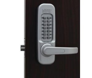 Lockey 1150-DC-MG-R Pushbutton Lock 1150-DC-MG-R,Mechanical Keyless Double Combination Heavy Duty Lever Lock, Right Hand, Marine Grade
