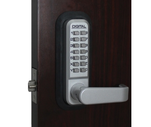 Lockey 2835-MG Pushbutton Lock 2835-MG, Mechanical Keyless Combination Lever Lock, Marine Grade