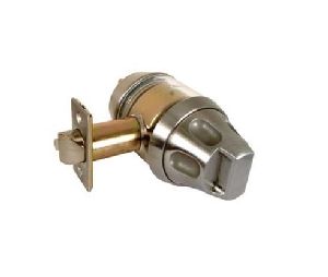 Marks USA 180SSK-32D 180SS Knob Series Institutional Lifesaver Lockset, Cylinder x Knob, Keyed Single Cylinder, with Deadbolt, Satin Stainless Steel