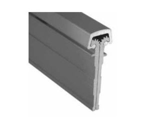 McKinney MCK-14HD-85-CLR Continuous Gear Aluminum Hinge, Full Mortise, Short Leaf, 85", Aluminum