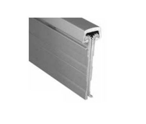 McKinney MCK-25HD-83-BR-QC8-LH Continuous Gear Aluminum Hinge, Full Mortise, 83", Left Hand, ElectroLynx Connector