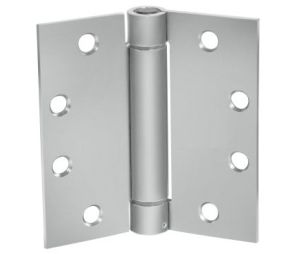 McKinney 1502-4-1-2X4-1-2-P 4-1/2" x 4-1/2" Single Acting Spring Hinge, Standard Weight, Full Mortise - Prime Coat Finish