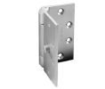 McKinney HTA386PSF41232D 4.5" x 4.5" Hospital Tip Institutional Hinge, Heavy Weight - Satin Stainless Steel Finish