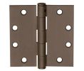 McKinney MP7941210B MacPro 4-1/2" x 4-1/2" Standard Weight Five Knuckle Plain Bearing Hinge - Oil Rubbed Bronze Finish
