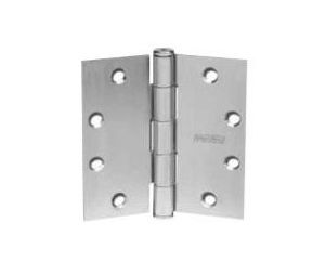 McKinney MP79 4.5X4.5 26D 4-1/2" x 4-1/2" MacPro Hinge, Standard Weight, 5-Knuckle, Plain Bearing Hinge - Satin Chrome Finish