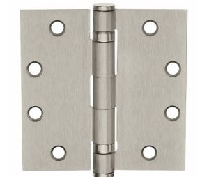 McKinney MPB79-4-1-2X4-1-2-26D-QC8 4-1/2" x 4-1/2" MacPro Hinge, Full Mortise, 5-Knuckle, Standard Weight, 8-Wire, ElectroLynx Connector - Satin Chrome Finish