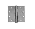 McKinney TA2714-4-1/2 X 4-15 4-1/2" x 4" Full Mortise Hinge, Standard Weight, 5-Knuckle, Plain Bearing, Non Removable Pin - Satin Nickel Finish