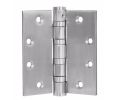McKinney T4A3386-4-1-2X4-1-2-26D-NRP 4-1/2" x 4-1/2", Non Ferrous, Heavy Weight, 5-Knuckle, Ball Bearing Hinge, Non Removable Pin - Satin Chrome Finish