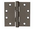 McKinney TA271441210BNRP 4-1/2" x 4-1/2" Full Mortise Hinge, Standard Weight, 5-Knuckle, Ball Bearing,Non Removable Pin - Oil Rubbed Bronze Finish