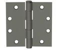McKinney TA2714-4X4-P Full Mortise, 4" x 4", Standard Weight, 5-Knuckle, Ball Bearing Hinge - Prime Coat Finish