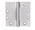 McKinney TA714412AP26D 4-1/2" x 4-1/2" Full Mortise Hinge,Standard Weight, 3-Knuckle, Ball Bearing - Aluminum Satin Chrome Finish