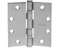 McKinney MPB79-4-1-2X4-1-2-P MacPro Hinge, Full Mortise, 5-Knuckle, Standard Weight, 4-1/2" x 4-1/2", Square Corner, Prime Coat