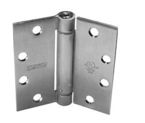 McKinney MPS60-4-1-2X4-1-2-P MacPro Spring Hinge, 4-1/2" x 4-1/2", Square Corner, Prime Coat