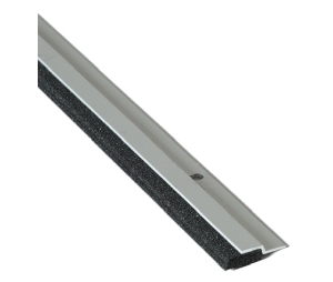 National Guard Products 127NA-36X84 36" x 84" Perimeter Seal Set - Clear Anodized Aluminum with Sponge Neoprene Insert