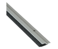 National Guard Products 127NA-36X84 36" x 84" Perimeter Seal Set - Clear Anodized Aluminum with Sponge Neoprene Insert