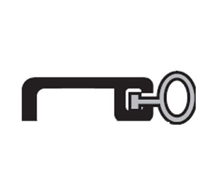 National Guard Products 152S-17FT 36" x 84" Perimeter Seal Set - Mill Finish Aluminum with Silicone Insert