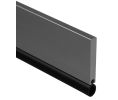 National Guard Products 700NA3684 36" x 84" Perimeter Seal Set - Clear Anodized Aluminum with Neoprene Insert