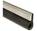 National Guard Products 81369N10 Mill Finish Aluminum 120" Length Overhead Door Bottom Seal with Neoprene Insert
