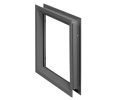 National Guard Products L-FRA100-10X10 Low Profile Lite Kit, 10" x 10" Frame Size