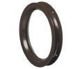 National Guard Products LFRA100DKBRD12 12" Self Attaching Round Glass Vision Lite Kit - Dark Bronze