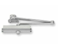 Norton P1601SS-689 Parallel Arm Door Closer, 3-6 Adjustable Size, Stainless Steel - Aluminum Painted