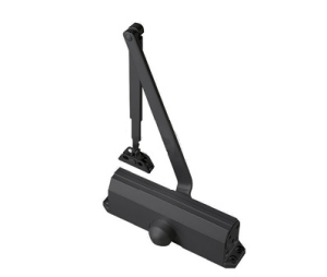 Norton 1603BC-693 Tri-Packed Door Closer, 3 Size, Backcheck - Black Painted