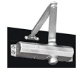 Norton 1701BC-689 Tri-Packed Door Closer, 1 Size, Backcheck - Aluminum Painted 