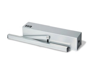 Norton 5610-689 Rigid Arm, Slide Track, Pull Side Door Operator - Aluminum Painted