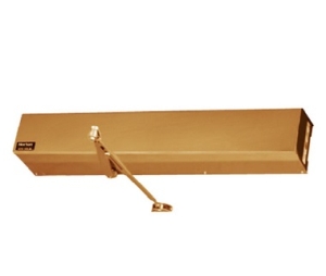 Norton 5730-RF1-691 Double Lever Arm, Push Side Door Operator, 3-6 Adjustable Size, Radio Frequency - Light Bronze Painted