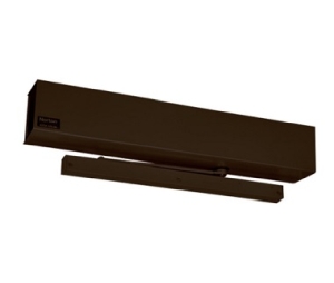 Norton 6020-RF-690 Double Lever Arm, Push Side Door Operator, Standard Duty to 110deg, Radio Frequency - Dark Bronze Painted