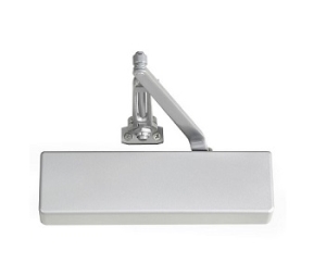 Norton 7500LAP-689 Less All Parts Door Closer, 1-6 Adjustable Size, Body Only - Aluminum Painted