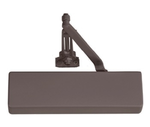 Norton 7500-694 Tri-Packed Door Closer, 1-6 Adjustable Size - Medium Bronze Painted
