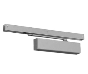 Norton 7500STM-626 Slide Track Hold Open, Pull Side Door Closer, 1-6 Adjustable Size, Metal Cover, Satin Chromium Plated