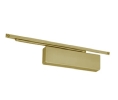 Norton 7540STM-606 Slide Track Low Profile, Pull Side Door Closer, 1-6 Adjustable Size, Metal Cover - Satin Brass