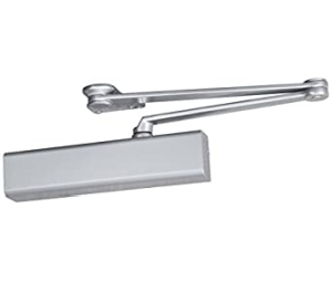 Norton PR8501H-LH-696 Parallel Rigid Holder Arm Door Closer, 1-6 Adjustable Size, Left Hand - Satin Brass Painted