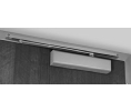 Norton 8541STHM-612E Slide Track Low Profile Hold Open, Pull Side Door Closer, 1-6 Adjustable Size, Metal Cover - Satin Bronze Clear Coated