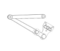 Norton CPS6770-5-613E Closer Plus Spring Arm (CPS), Non-Hold Open, 1600, 7500, 8000 Series, Dark Oxidized Satin Bronze