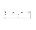 Norton 7787-689 Drop Plate, Low Ceiling Clearance, 7500 Series - Aluminum