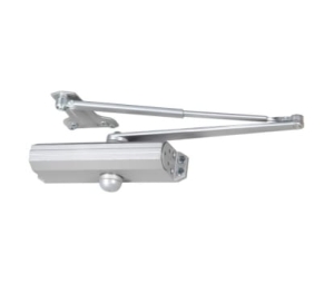 Norton 9303BC-689 Parallel Low Profile Arm Door Closer, 3 Size, Backcheck - Aluminum Painted